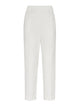Brunello Cucinelli Cream Cotton Elastan Pants