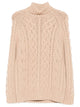 Brunello Cucinelli Cable-Knit Roll-Neck Cashmere Sweater