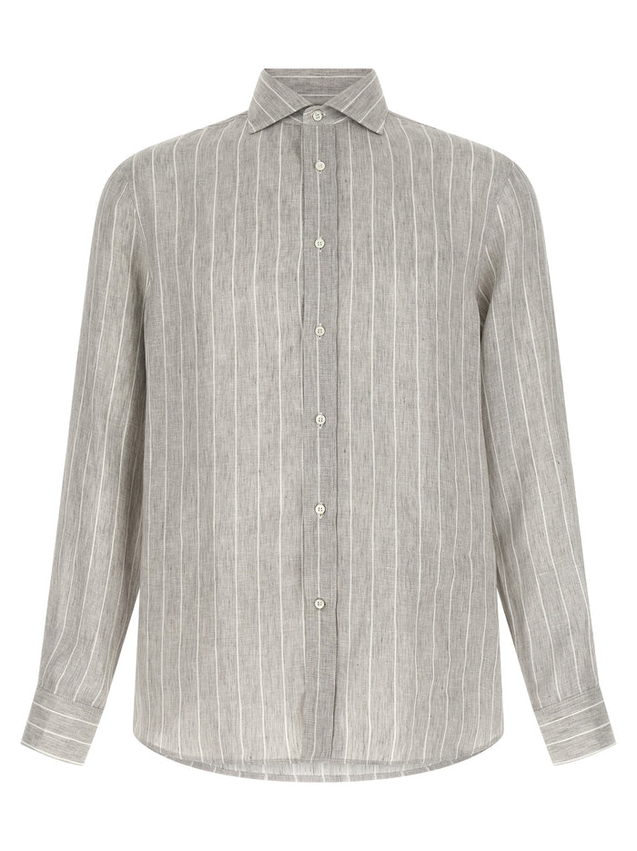 Brunello Cucinelli Pinstripe Shirt