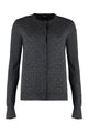 Fabiana Filippi Crew Neck Cardigan With Embroidery