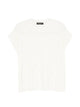 Fabiana Filippi Platinum Cap Sleeve Sweater With Embrodery