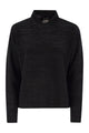 Fabiana Filippi Cotton And Lurex Polo Neck Sweater
