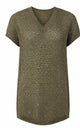 Fabiana Filippi Olive Green Open Knit Polo