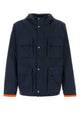 Fay Navy Blue Nylon Windbreaker