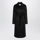 Max Mara Black Manuela Icon Coat In Zibeline Camel