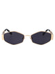 Marc Jacobs Gold Black 2 Metal Sunglasses