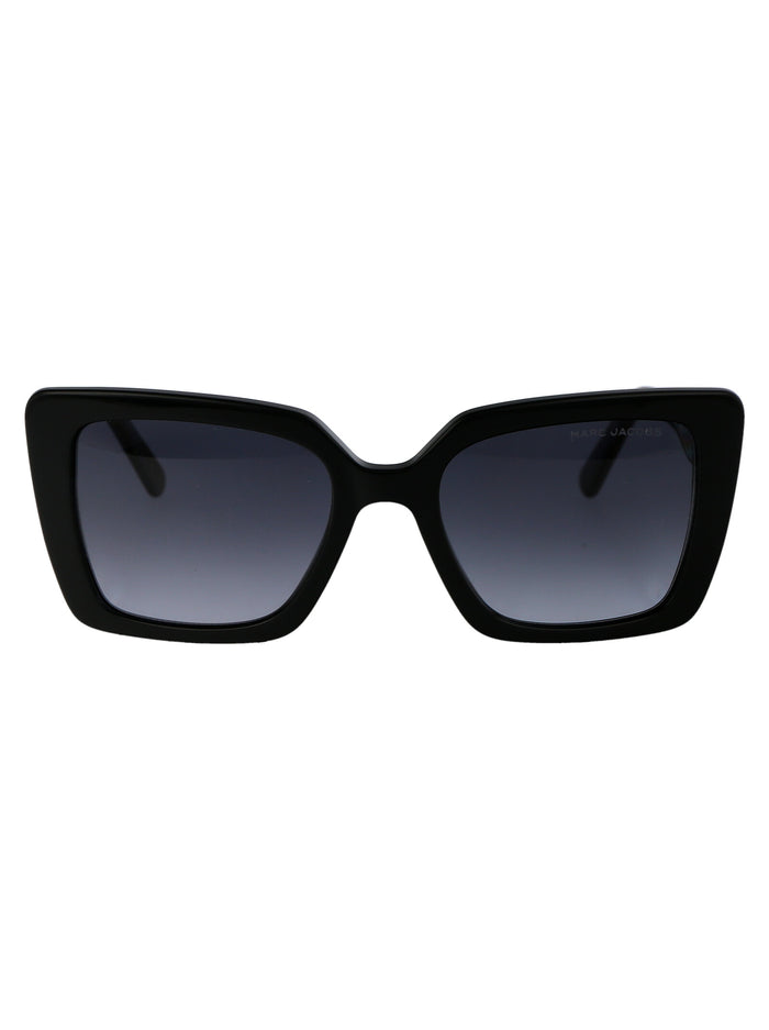 Marc Jacobs Black Acetate Sunglasses