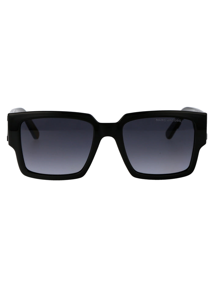 Marc Jacobs Blackgrey Polyamide Inj-Gril. Sunglasses