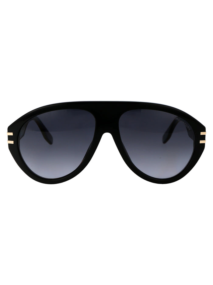 Marc Jacobs Black Acetate Sunglasses