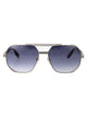 Marc Jacobs Palladium Havana Metal Sunglasses