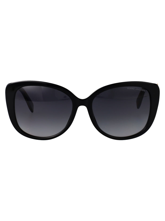 Marc Jacobs Black Acetate Sunglasses