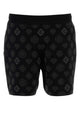 Casablanca Embroidered Stretch Jacquard Bermuda Shorts