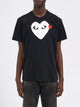 Comme Des Garçons Play Cotton Logo T-Shirt