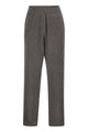 Brunello Cucinelli English Rib Cotton And Viscose Pants