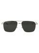 Montblanc Silver Acetate Sunglasses