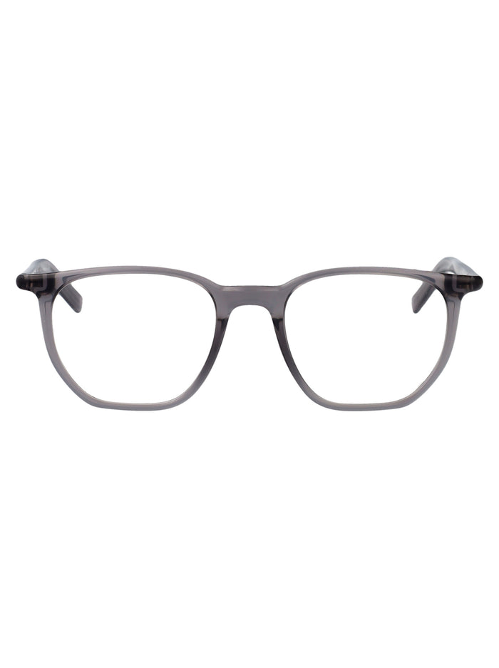 Montblanc Grey-Grey-Transparent Acetate Glasses