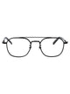 Montblanc Black-Black-Transparent Acetate Glasses