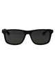 Montblanc Black-Black-Smoke Injection Sunglasses