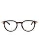 Montblanc Havana-Gold-Transparent Injected Glasses