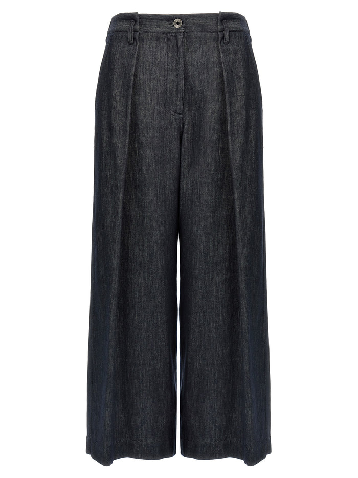 Brunello Cucinelli 'A-Line Pleated' Pants