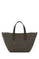 Brunello Cucinelli Olive Green Fabric Handbag
