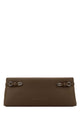 Brunello Cucinelli Mud Leather Clutch
