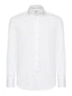 Brunello Cucinelli White Cotton Shirt