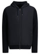 Herno Nylon And Pique Knit Cardigan