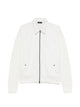 Herno Zip-Fastening Long-Sleeve Natural Cotton Jacket