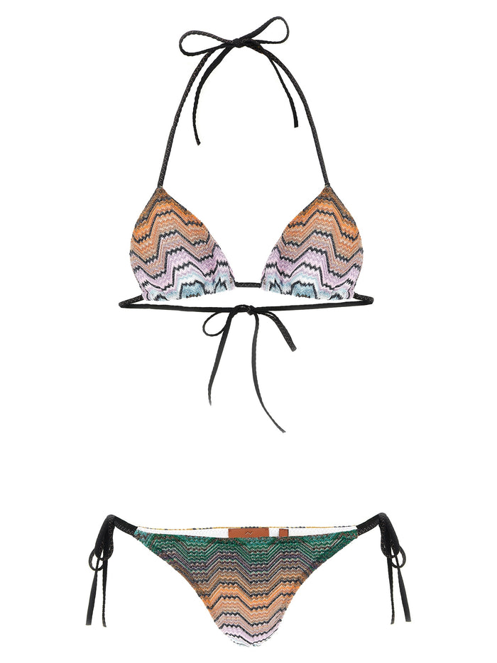 Missoni Greek Motif Bikini