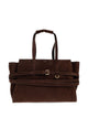 Moschino Couture Tie Me Leather Handbag