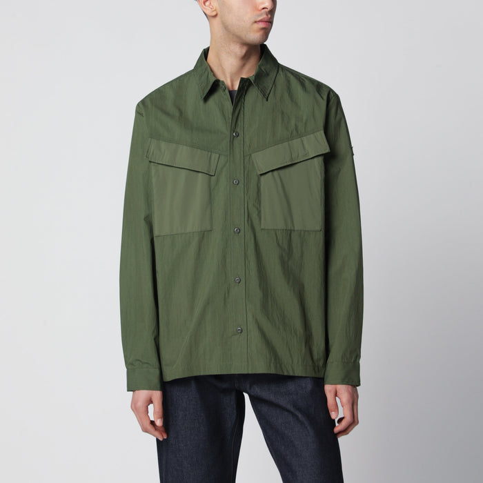 Tatras Khaki Green Doris Shirt In Cotton Blend
