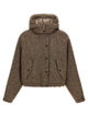 Brunello Cucinelli Donegal Tweed Down Jacket
