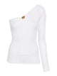 Elisabetta Franchi Cream Viscose Elastan Sweater