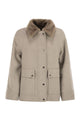 Brunello Cucinelli Cashmere Outerwear With Fur Collar