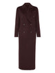 Brunello Cucinelli Cappotto Lavorazione Double In Beaver Di Cashmere Con Monile