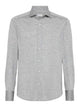 Brunello Cucinelli Silk And Cotton Jersey Shirt
