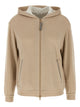 Brunello Cucinelli 'Precious Zipper Pull' Hoodie