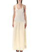 The Frankie Shop Iliya Drop Waist Maxi Dress