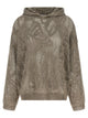 Brunello Cucinelli Openwork Hooded Sweater