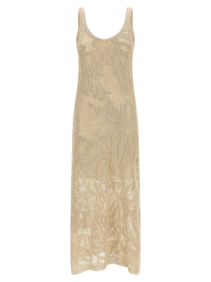 Brunello Cucinelli Crochet Dress