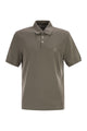 Brunello Cucinelli Cotton Polo Shirt With Printed Logo