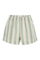Mc2 Saint Barth Meave - Striped Cotton Shorts