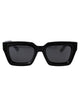 Jimmy Choo Black Acetate Sunglasses