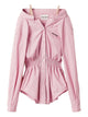 Miu Miu Pink Cotton Trochus Niloticus Dress