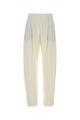 Brunello Cucinelli White Crepe Pant
