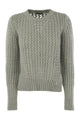 Herno Knitwear In Alpaca And Wool Yarn
