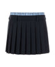 Miu Miu Pleated Batavia Miniskirt