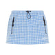 Miu Miu Bianco Cielo Tessy Check Teddy Skirt