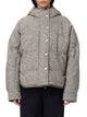 Brunello Cucinelli Reversible Virgin Wool And Silk Down Jacket With Hood